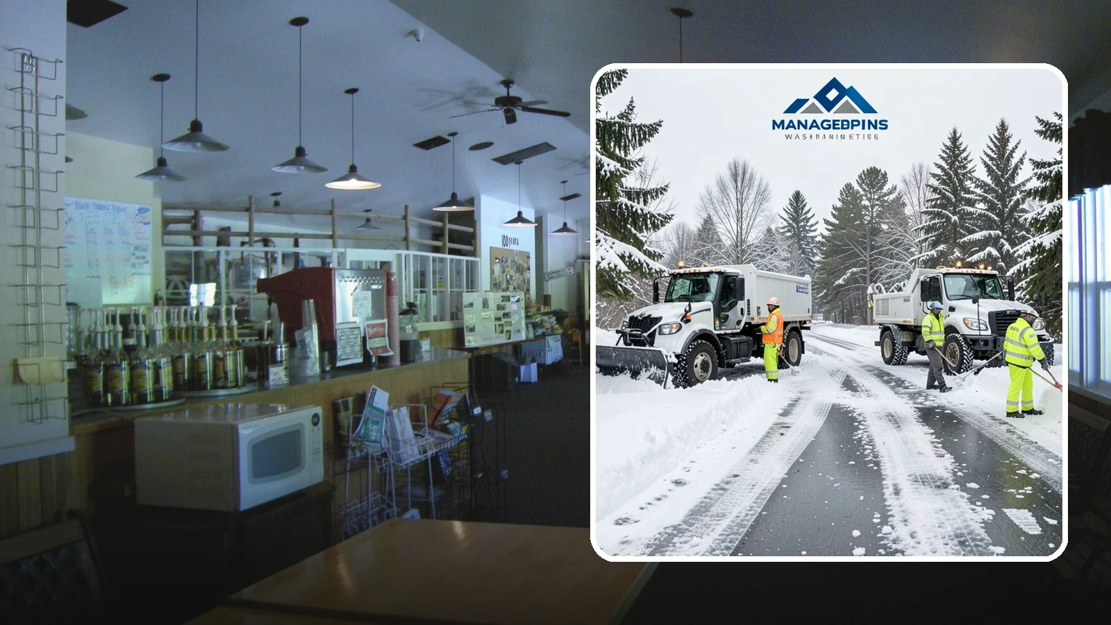 Office Snow Hauling in Black Diamond, King County, WA - We remove and haul away snow from office parking and approaches so employees and visitors keep full, safe access.