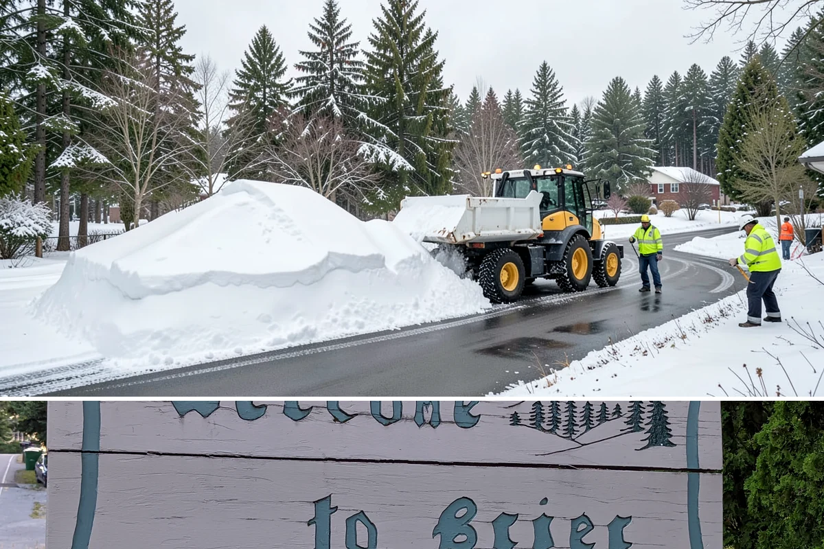 Office Snow Hauling in Brier, Snohomish County, WA - Office hauling is typically scheduled overnight after storms so lots are clear and fully usable by the start of the business day.