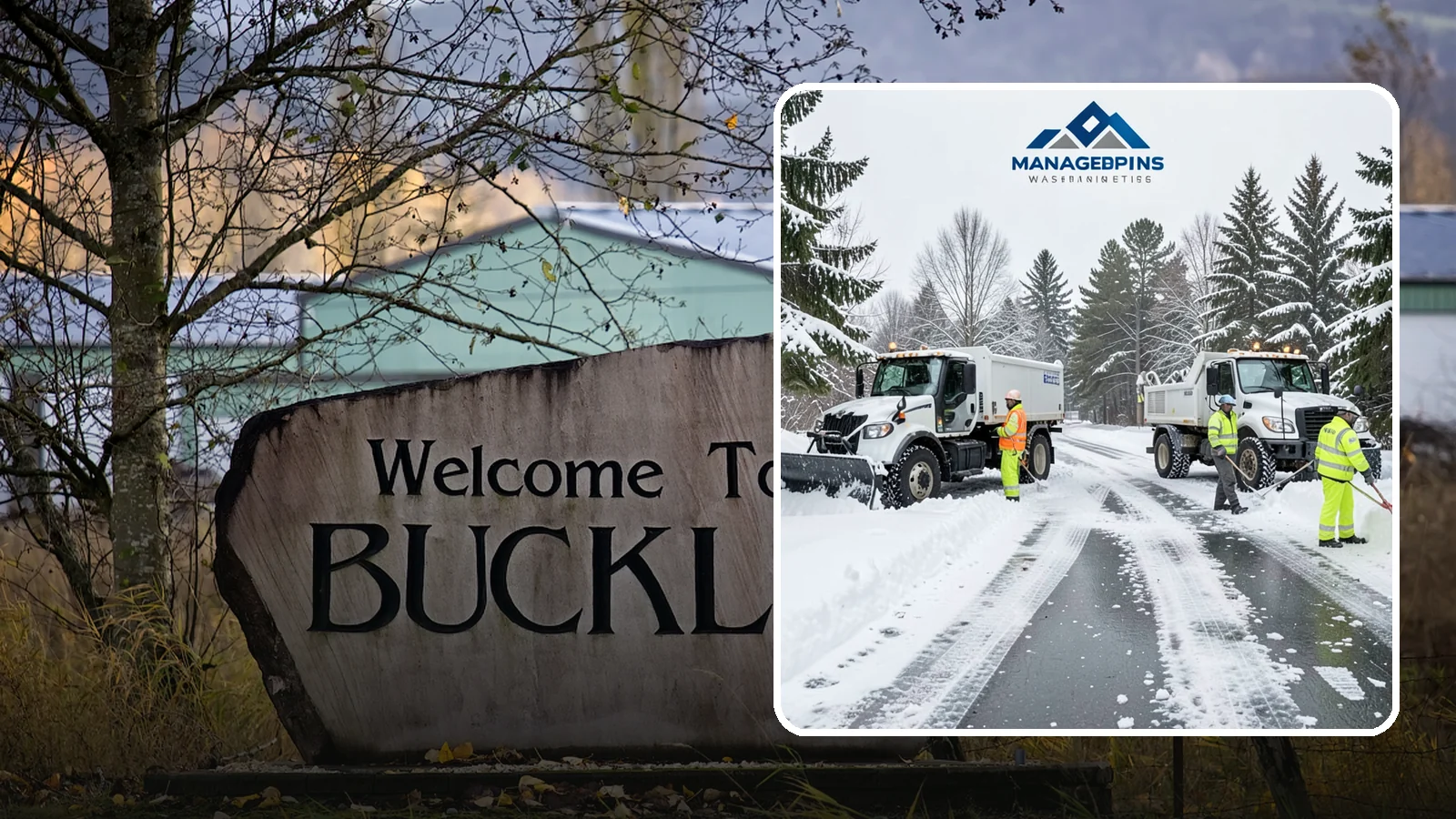 Office Snow Hauling in Buckley, Pierce County, WA - We remove and haul away snow from office parking and approaches so employees and visitors keep full, safe access.