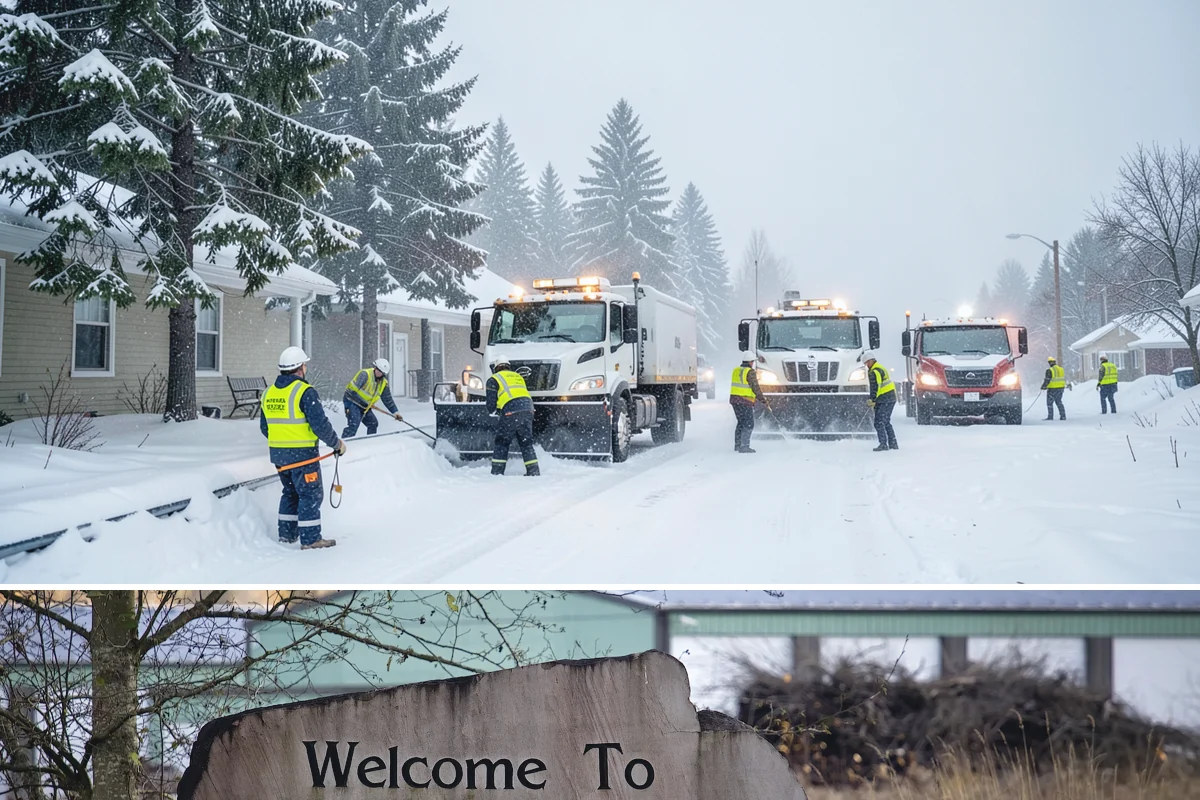 Office Snow Hauling in Buckley, Pierce County, WA - Office hauling is typically scheduled overnight after storms so lots are clear and fully usable by the start of the business day.