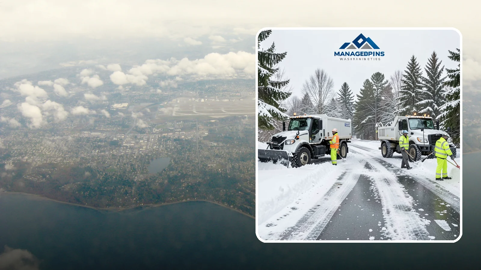 Office Snow Hauling in Burien, King County, WA - We remove and haul away snow from office parking and approaches so employees and visitors keep full, safe access.