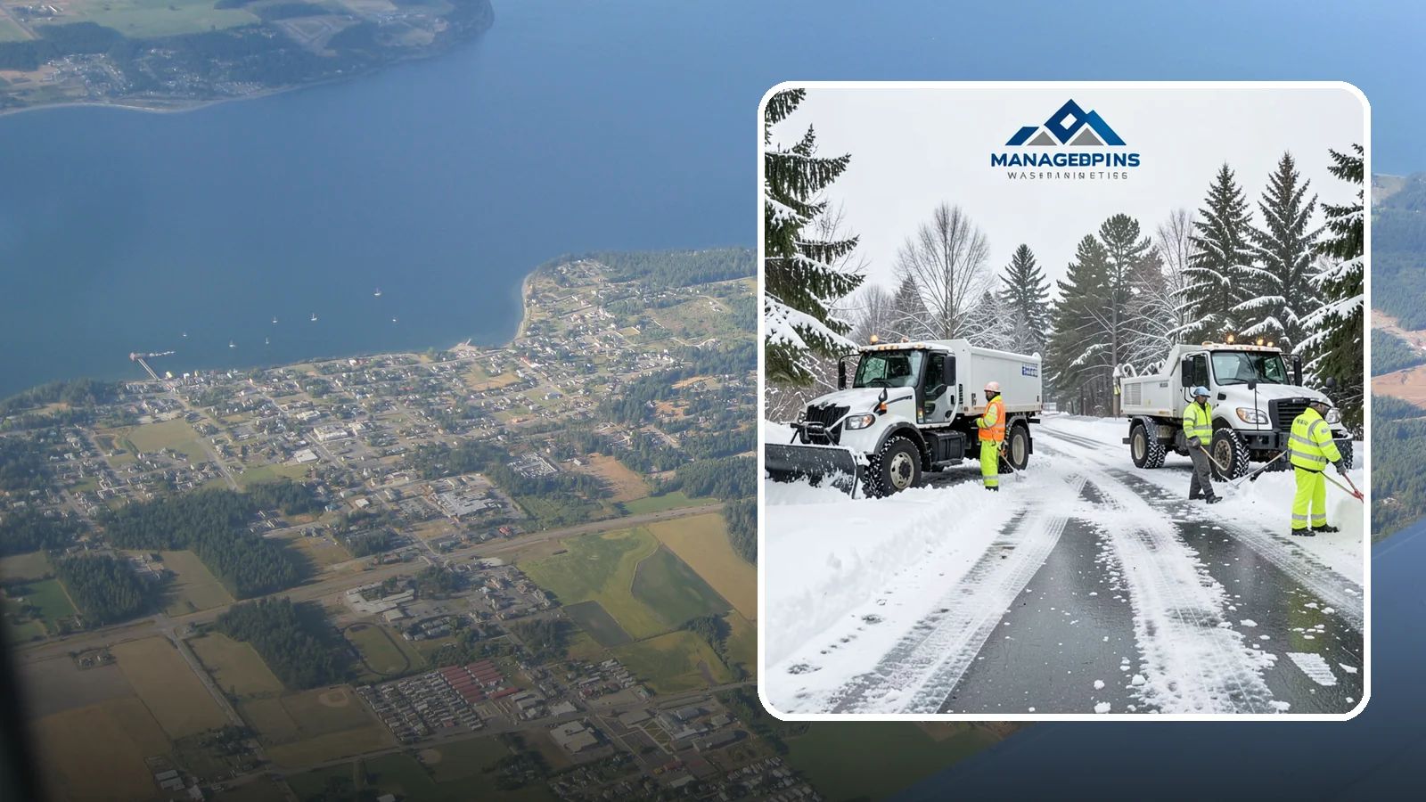 Office Snow Hauling in Coupeville, Island County, WA - We remove and haul away snow from office parking and approaches so employees and visitors keep full, safe access.