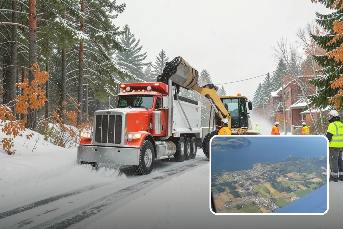 Office Snow Hauling in Coupeville, Island County, WA - Restores full parking capacity for the workday