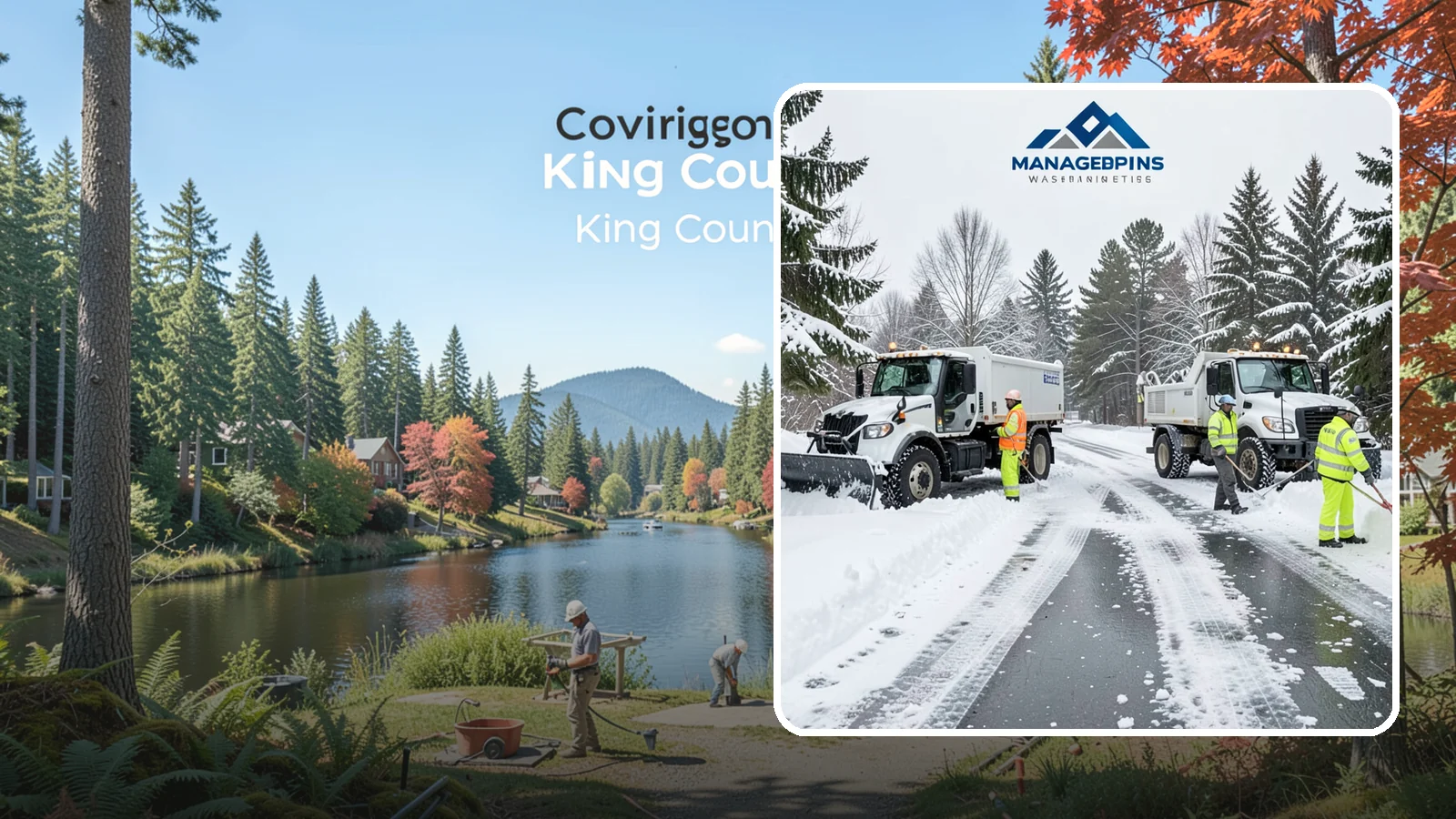 Office Snow Hauling in Covington, King County, WA - We remove and haul away snow from office parking and approaches so employees and visitors keep full, safe access.