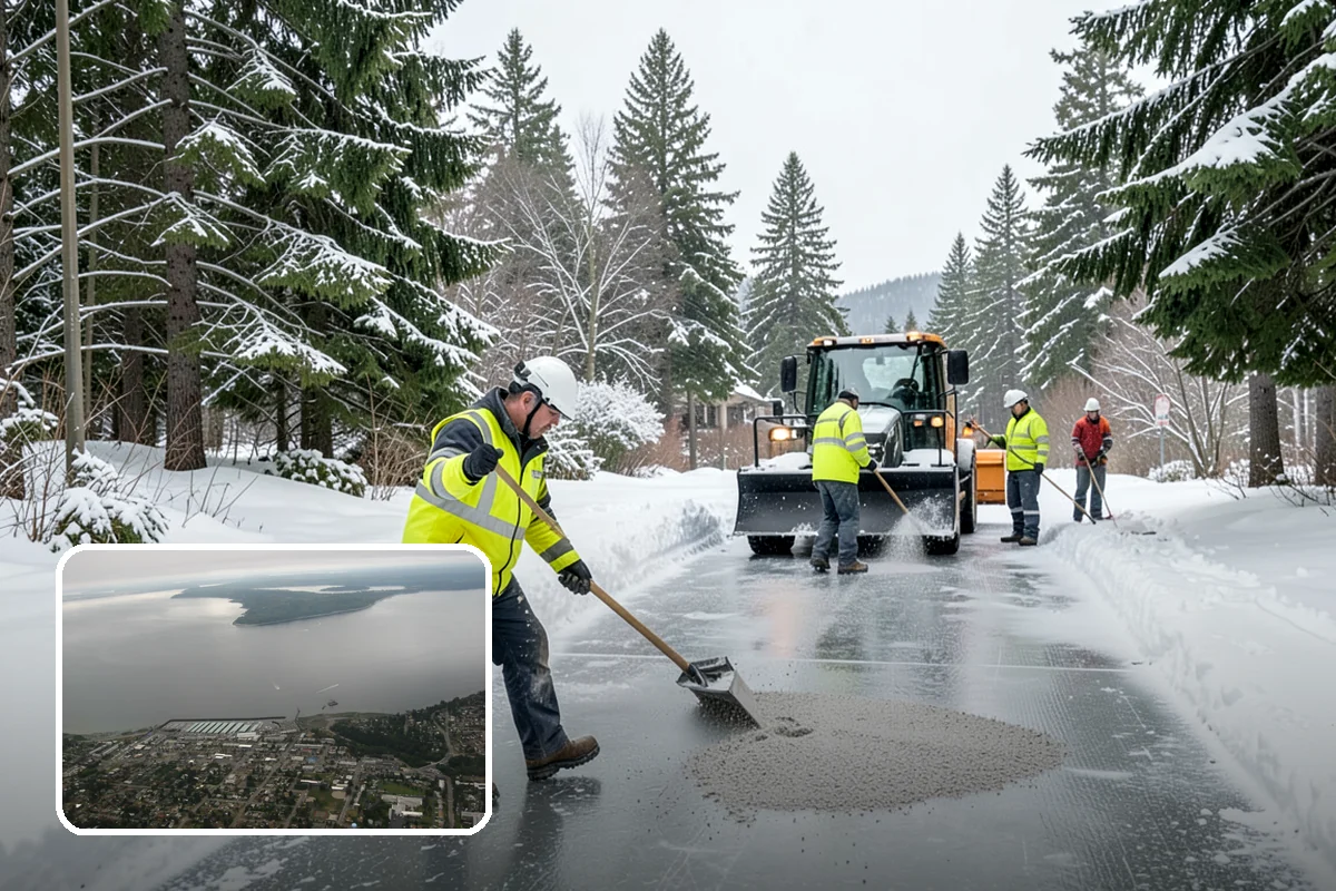 Office Snow Hauling in Des Moines, King County, WA - Restores full parking capacity for the workday