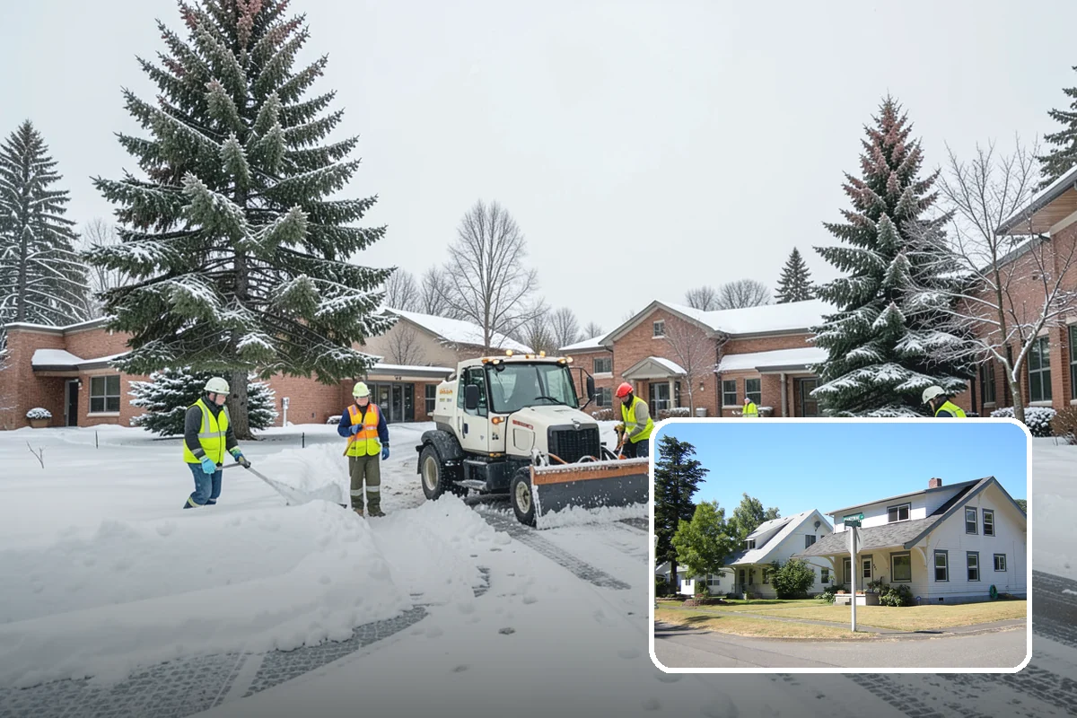 Office Snow Hauling in DuPont, Pierce County, WA - Restores full parking capacity for the workday