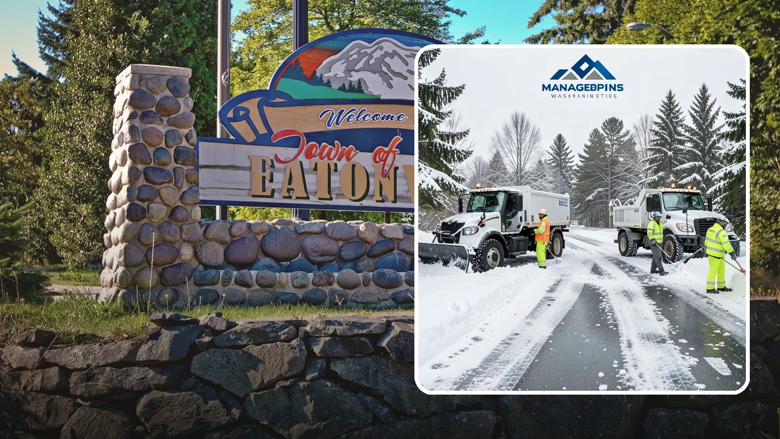 Office Snow Hauling in Eatonville, Pierce County, WA - We remove and haul away snow from office parking and approaches so employees and visitors keep full, safe access.