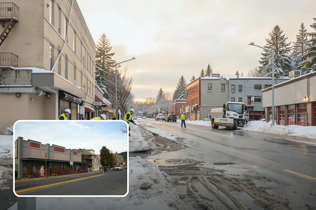 Office Snow Hauling in Issaquah, King County, WA - Restores full parking capacity for the workday