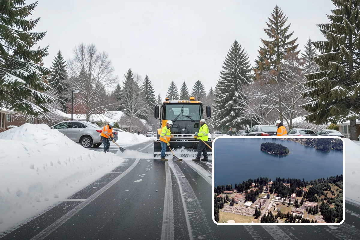 Office Snow Hauling in Lakewood, Pierce County, WA - Restores full parking capacity for the workday