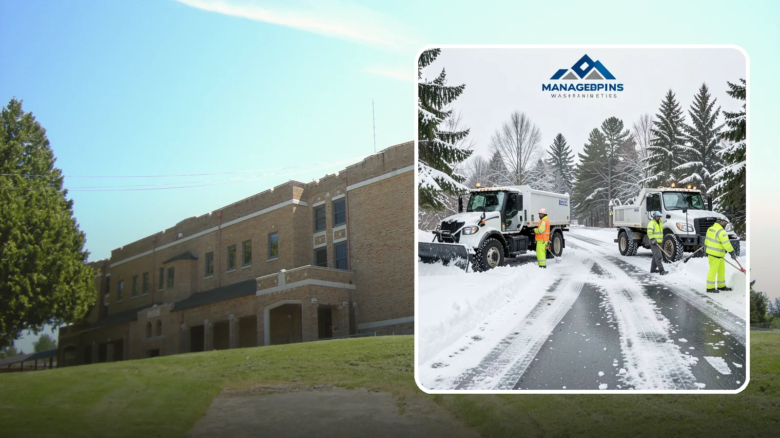 Office Snow Hauling in Maple Valley, King County, WA - We remove and haul away snow from office parking and approaches so employees and visitors keep full, safe access.