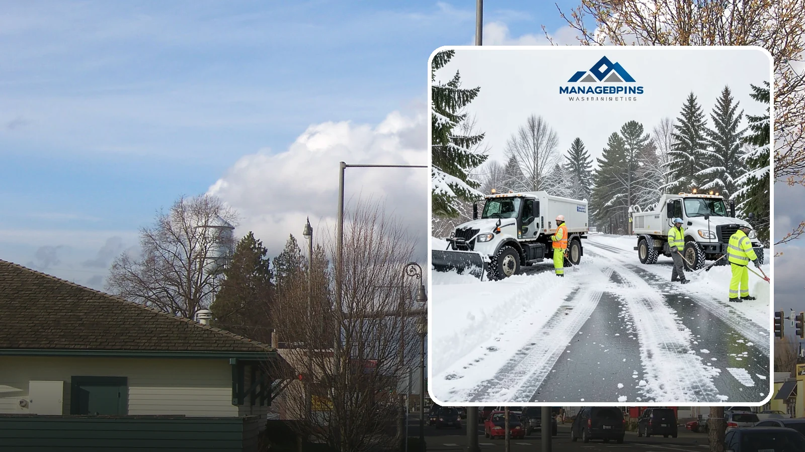 Office Snow Hauling in Marysville, Snohomish County, WA - We remove and haul away snow from office parking and approaches so employees and visitors keep full, safe access.