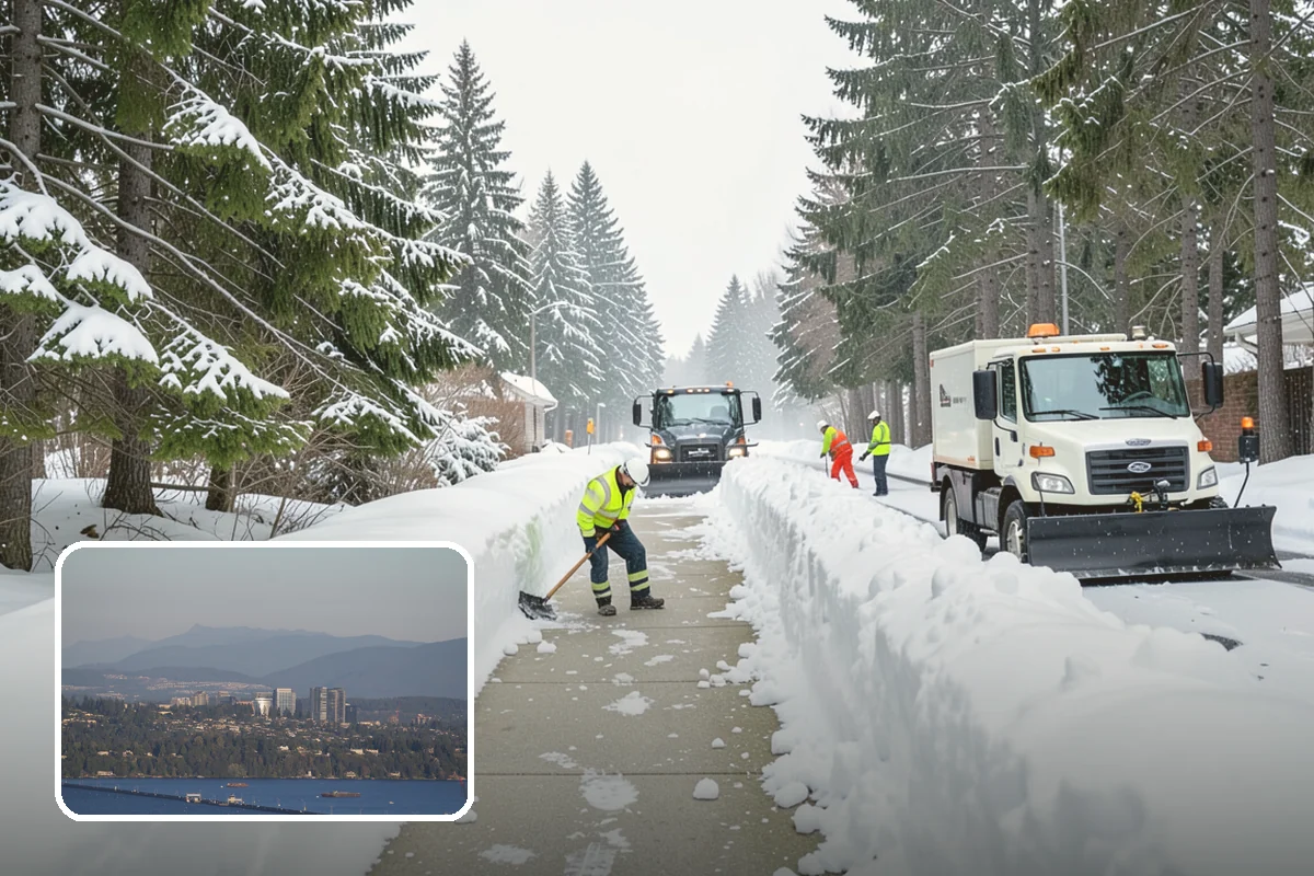 Office Snow Hauling in Medina, King County, WA - Restores full parking capacity for the workday