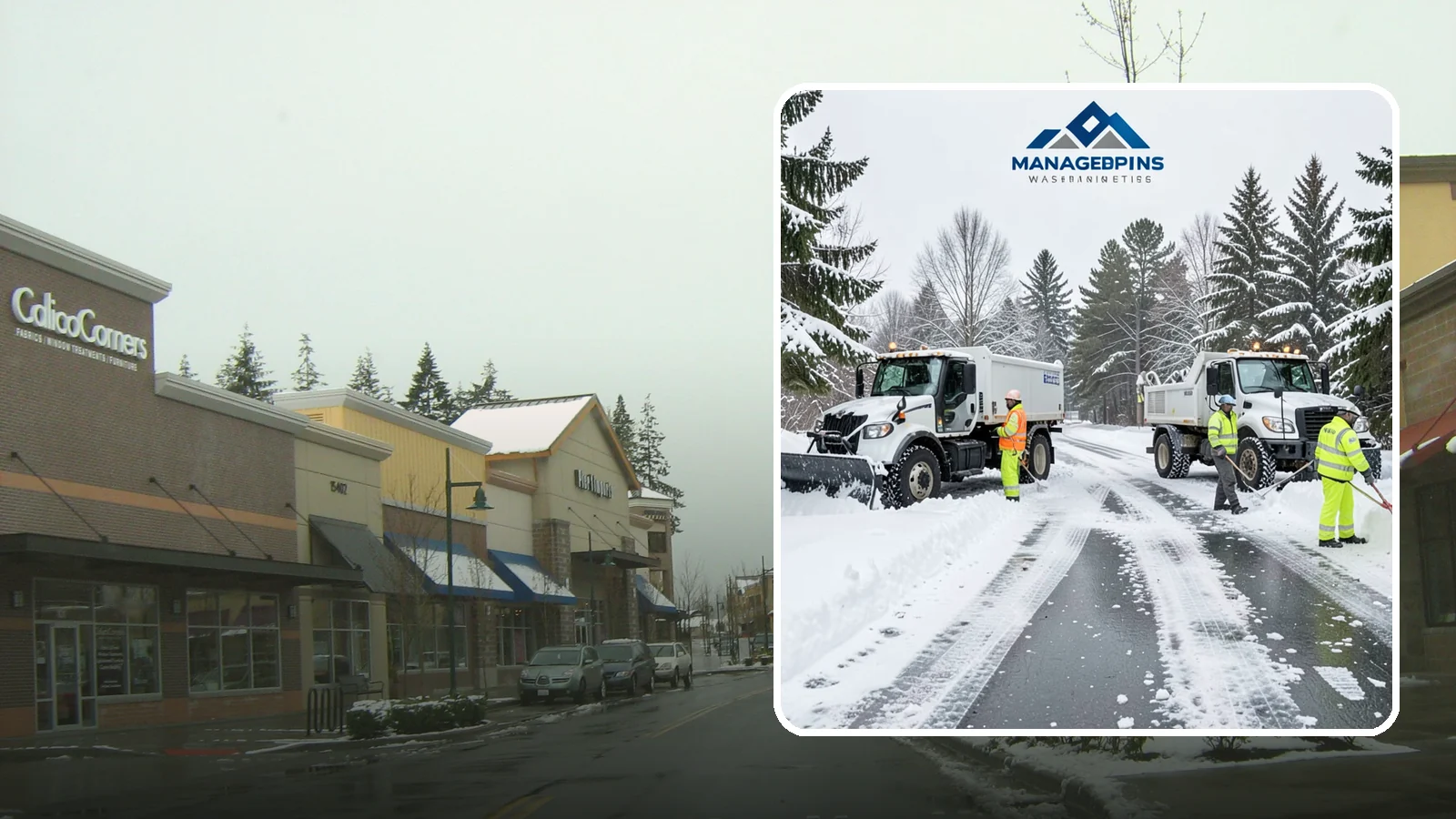Office Snow Hauling in Mill Creek, Snohomish County, WA - We remove and haul away snow from office parking and approaches so employees and visitors keep full, safe access.