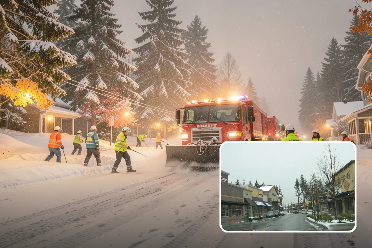 Office Snow Hauling in Mill Creek, Snohomish County, WA - Restores full parking capacity for the workday