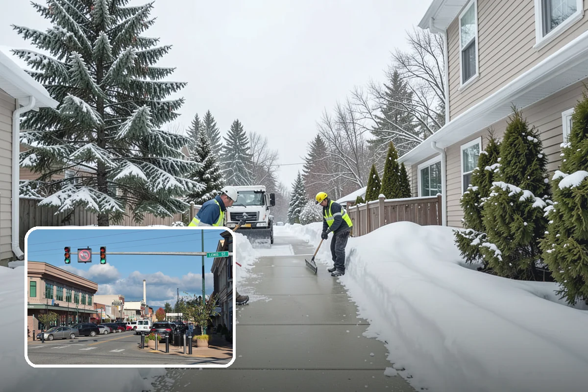Office Snow Hauling in Monroe, Snohomish County, WA - Restores full parking capacity for the workday