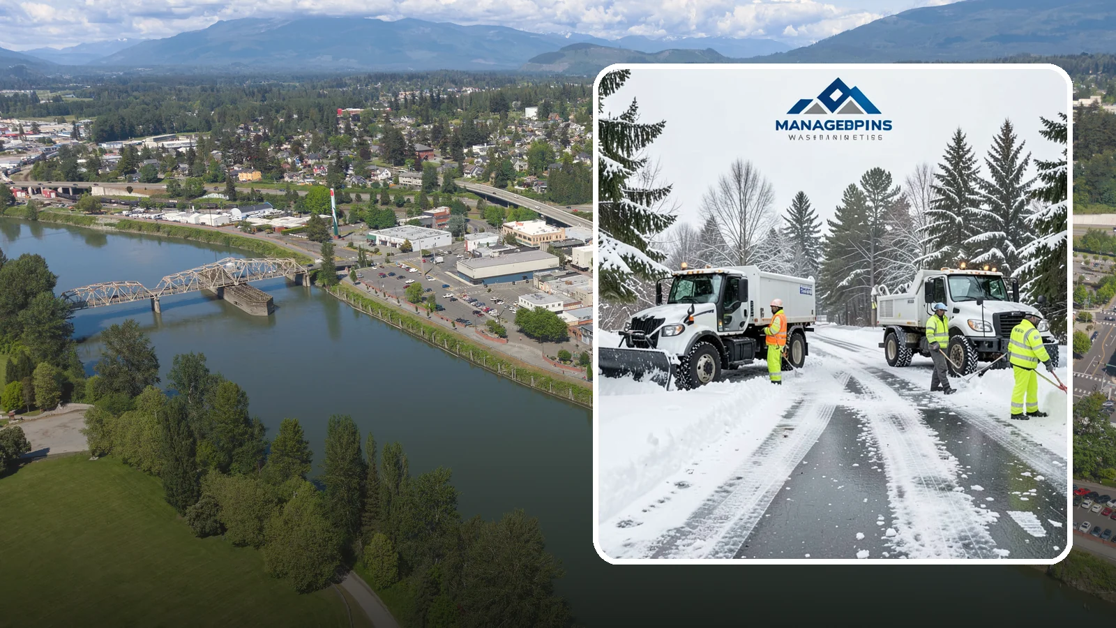 Office Snow Hauling in Mount Vernon, Skagit County, WA - We remove and haul away snow from office parking and approaches so employees and visitors keep full, safe access.