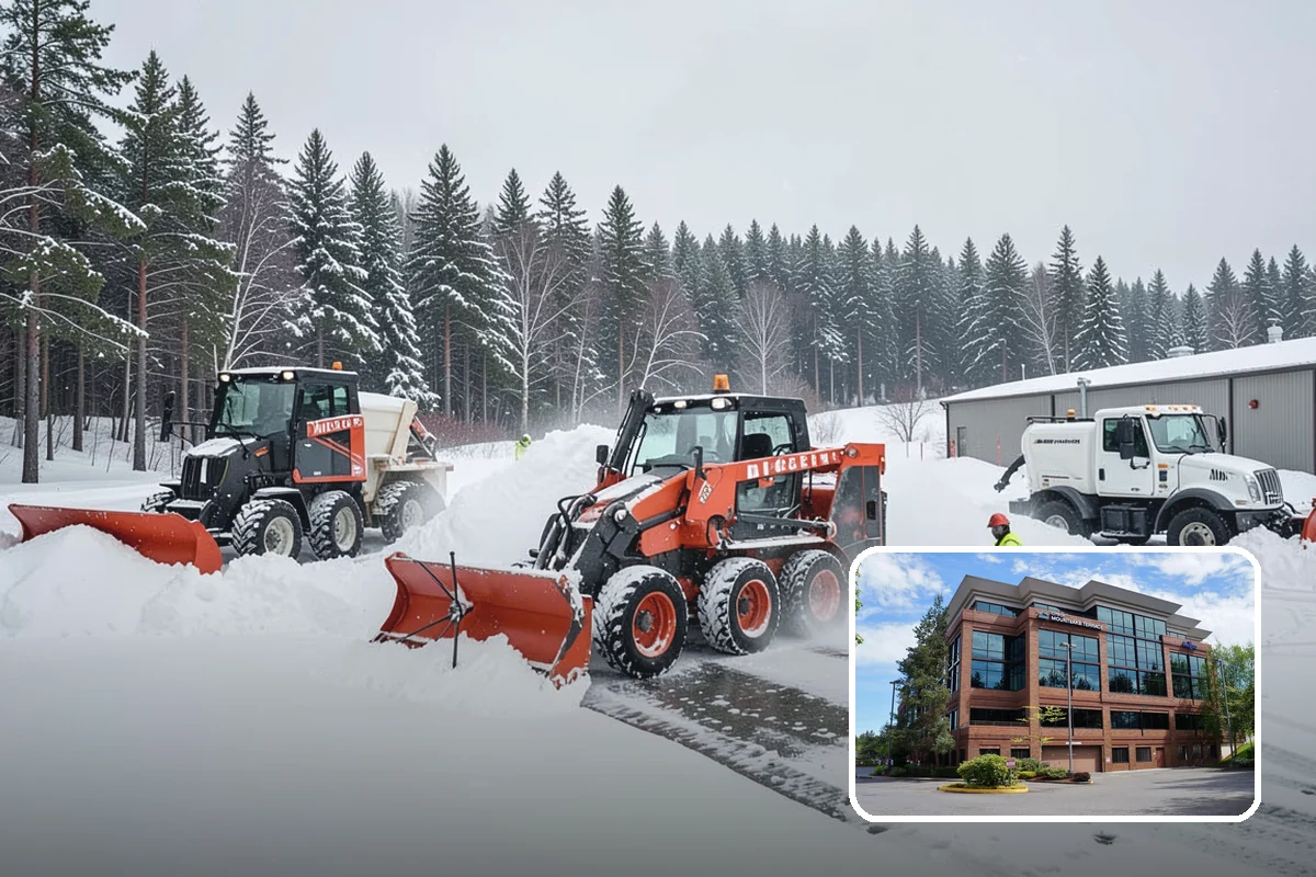 Office Snow Hauling in Mountlake Terrace, Snohomish County, WA - Restores full parking capacity for the workday