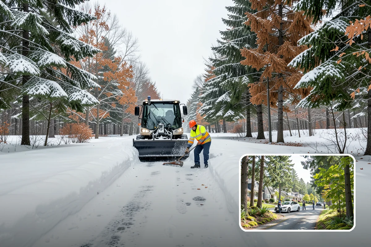 Office Snow Hauling in Normandy Park, King County, WA - Restores full parking capacity for the workday