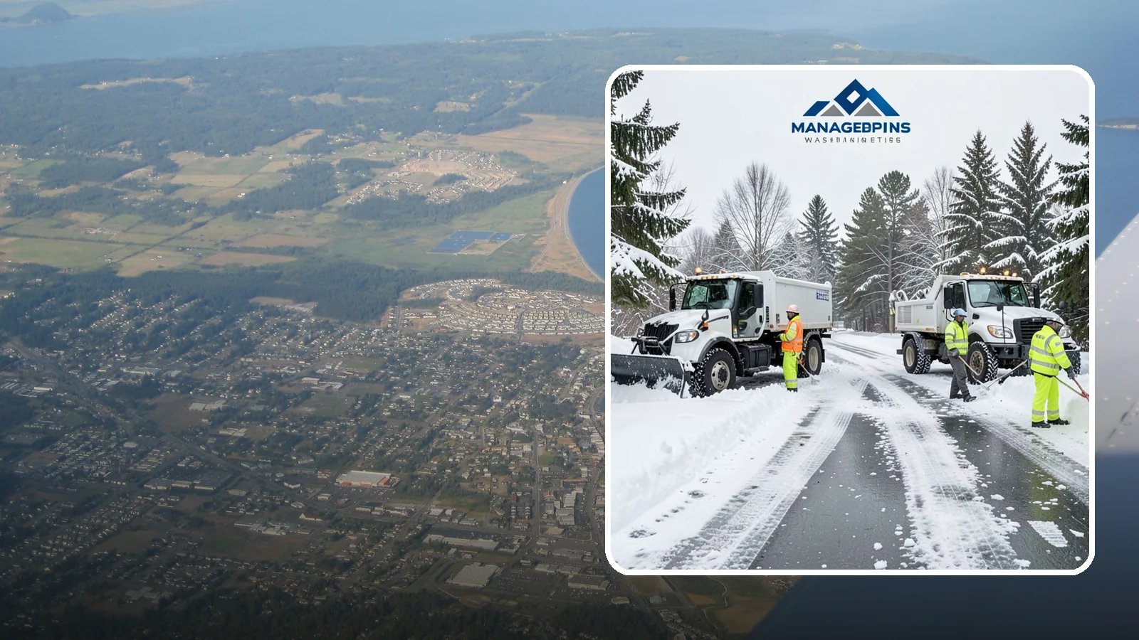 Office Snow Hauling in Oak Harbor, Island County, WA - We remove and haul away snow from office parking and approaches so employees and visitors keep full, safe access.