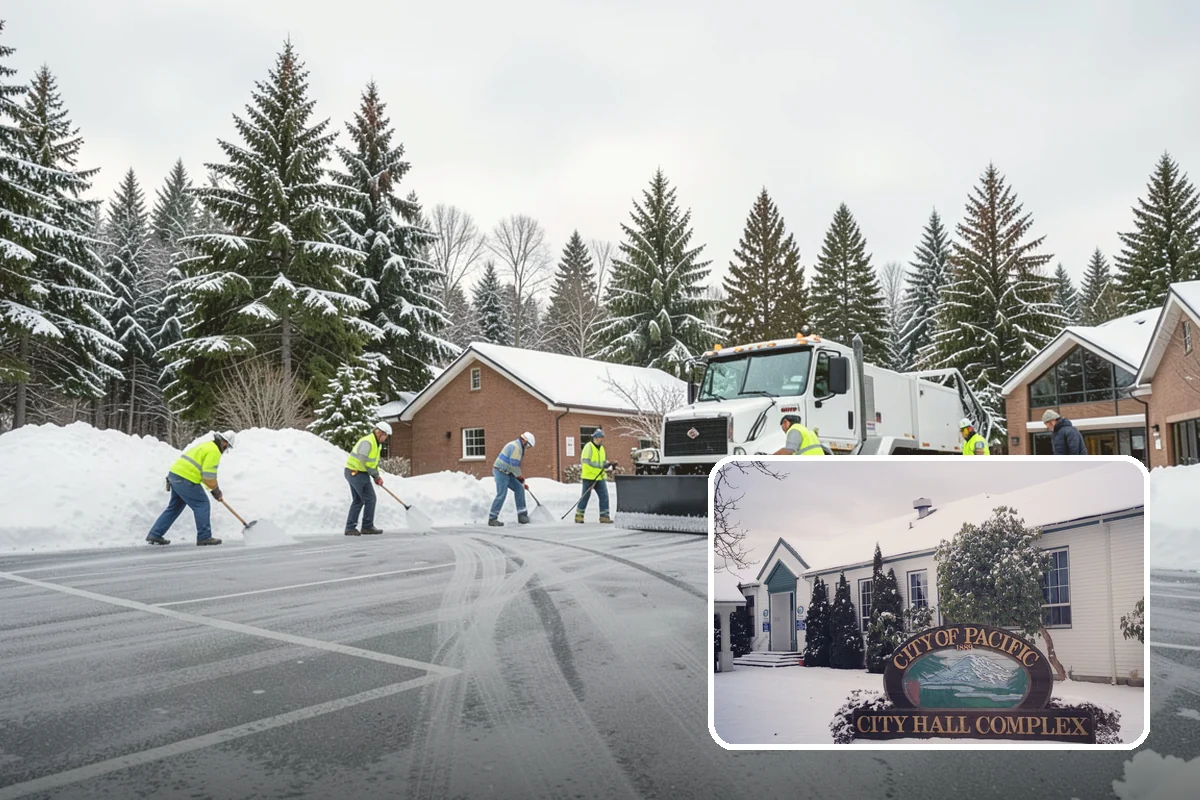 Office Snow Hauling in Pacific, King County, WA - Restores full parking capacity for the workday