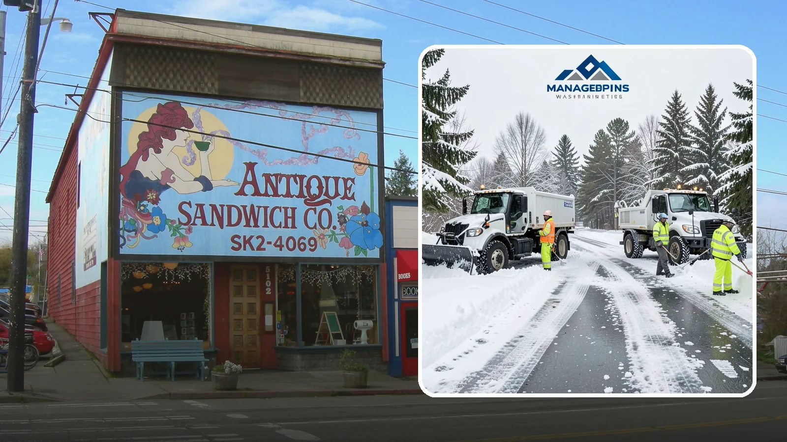 Office Snow Hauling in Ruston, Pierce County, WA - We remove and haul away snow from office parking and approaches so employees and visitors keep full, safe access.