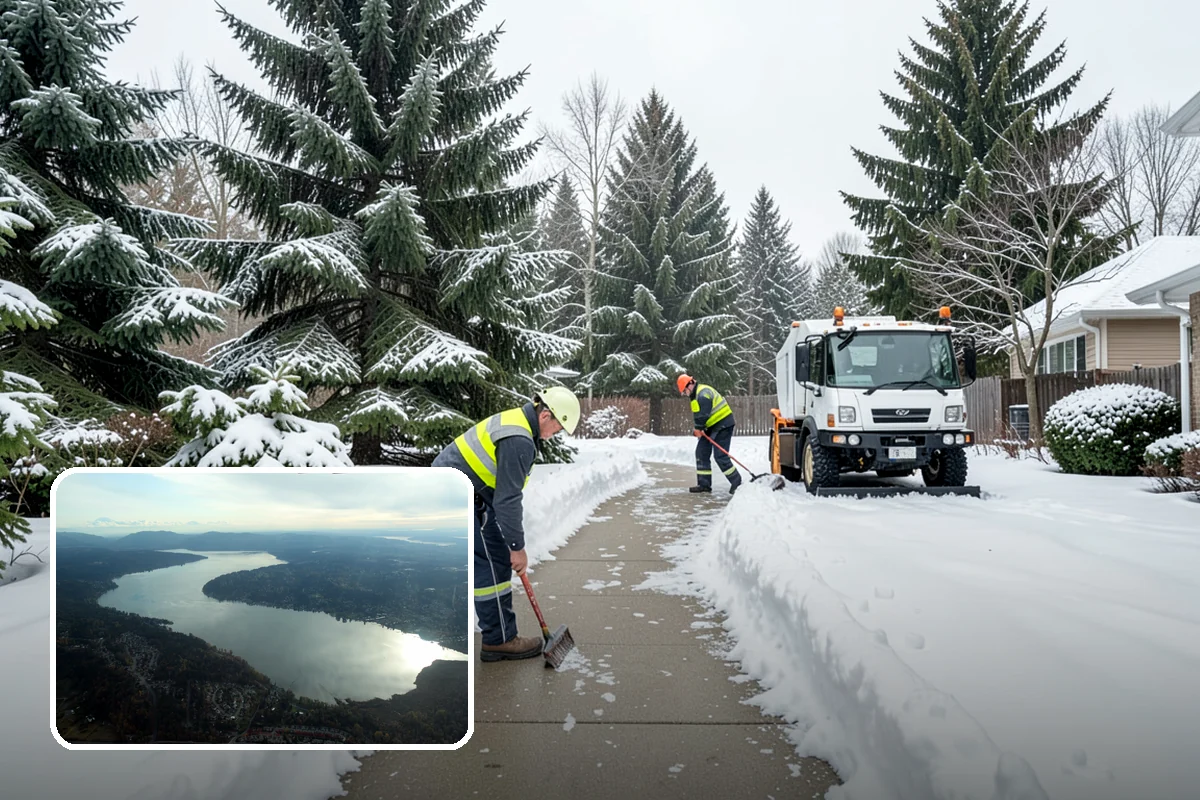 Office Snow Hauling in Sammamish, King County, WA - Restores full parking capacity for the workday