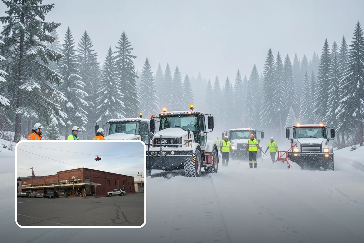 Office Snow Hauling in Sedro-Woolley, Skagit County, WA - Restores full parking capacity for the workday