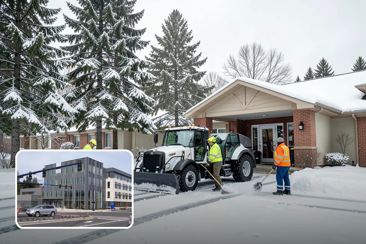 Office Snow Hauling in Shoreline, King County, WA - Restores full parking capacity for the workday