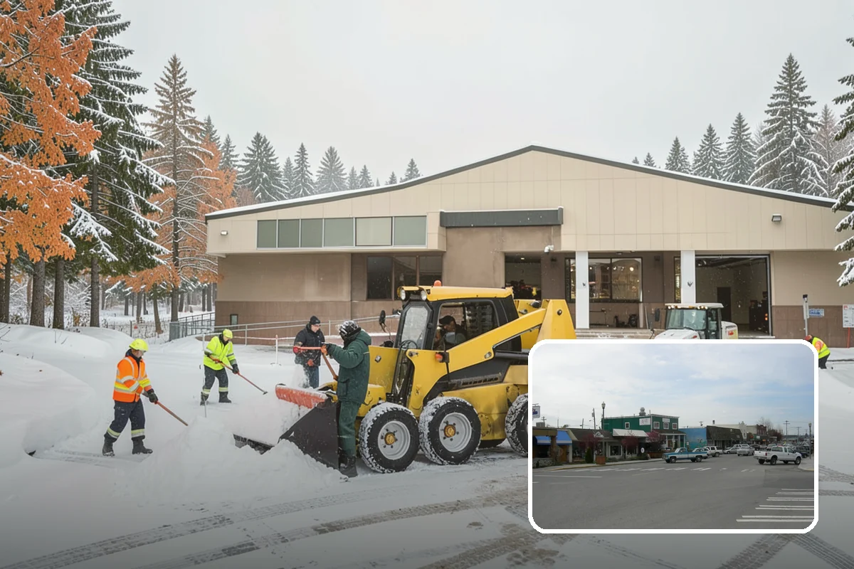 Office Snow Hauling in Stanwood, Snohomish County, WA - Restores full parking capacity for the workday