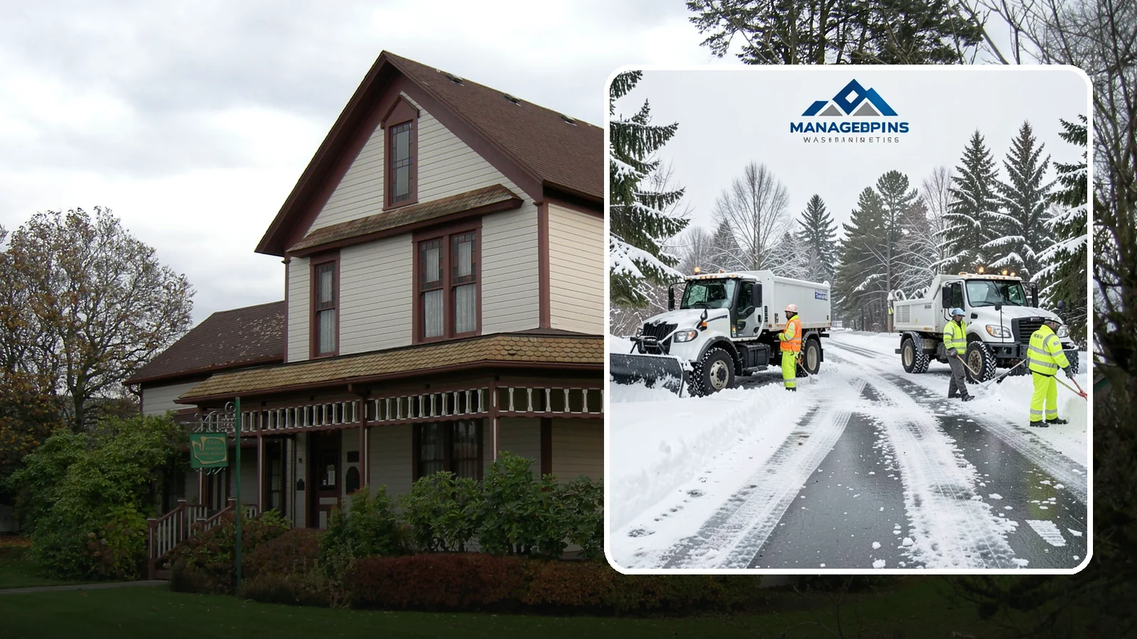 Office Snow Hauling in Sumner, Pierce County, WA - We remove and haul away snow from office parking and approaches so employees and visitors keep full, safe access.