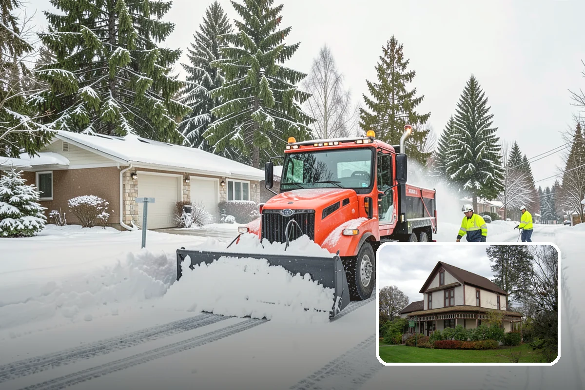 Office Snow Hauling in Sumner, Pierce County, WA - Restores full parking capacity for the workday