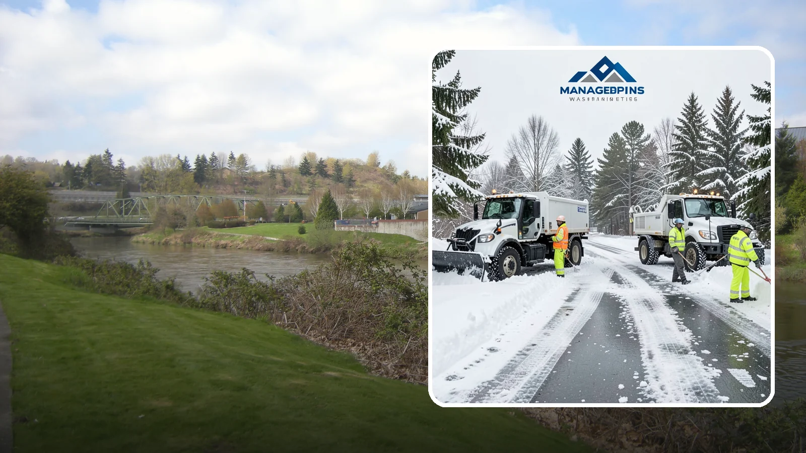 Office Snow Hauling in Tukwila, King County, WA - We remove and haul away snow from office parking and approaches so employees and visitors keep full, safe access.