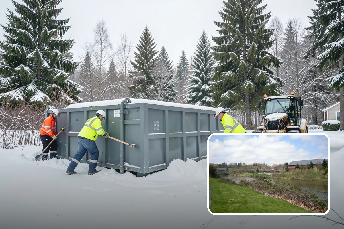 Office Snow Hauling in Tukwila, King County, WA - Restores full parking capacity for the workday