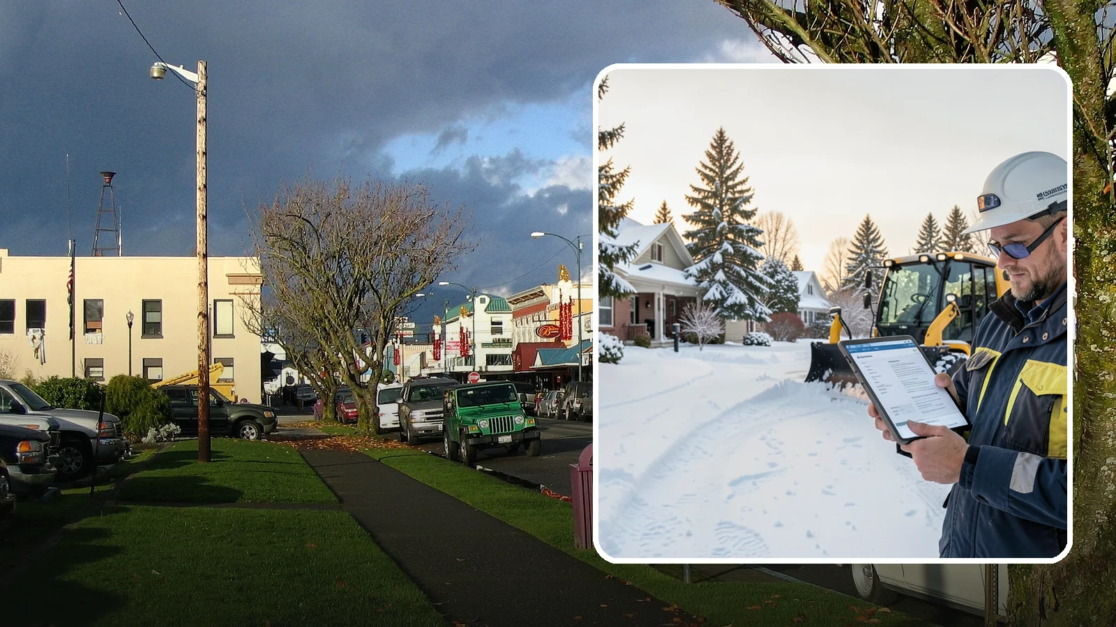 On-Demand Snow Removal in Arlington, Snohomish County, WA - We clear your property on demand, storm by storm, with no seasonal commitment required.