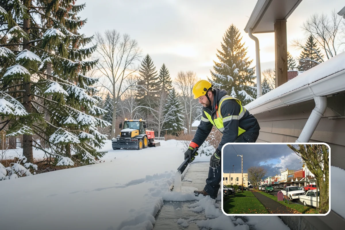 On-Demand Snow Removal in Arlington, Snohomish County, WA - Charges only for storms that actually drop snow
