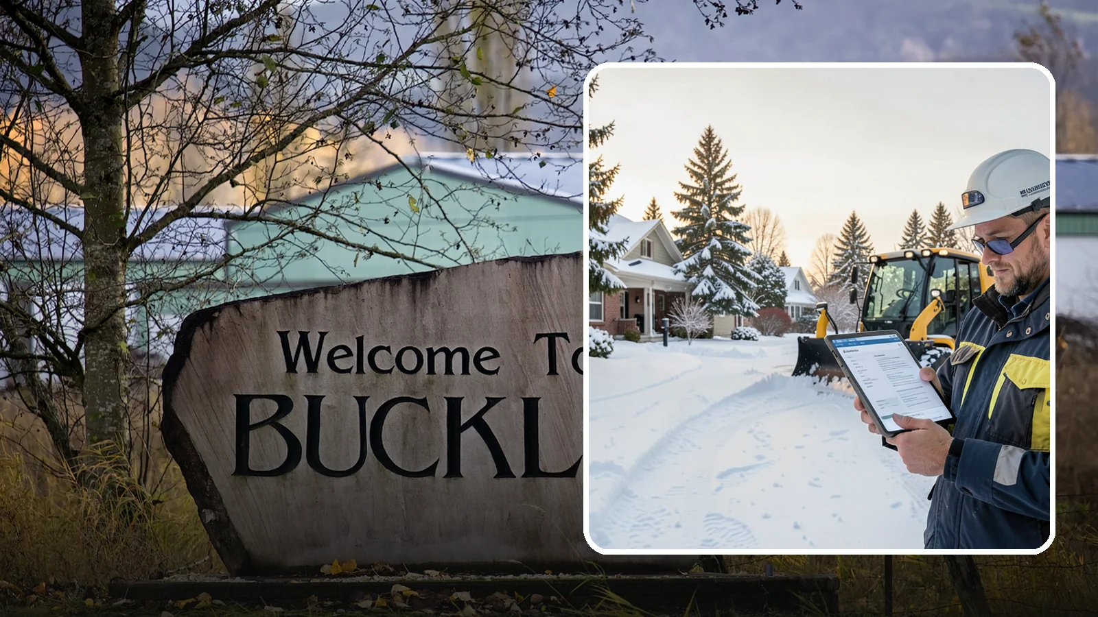 On-Demand Snow Removal in Buckley, Pierce County, WA - We clear your property on demand, storm by storm, with no seasonal commitment required.
