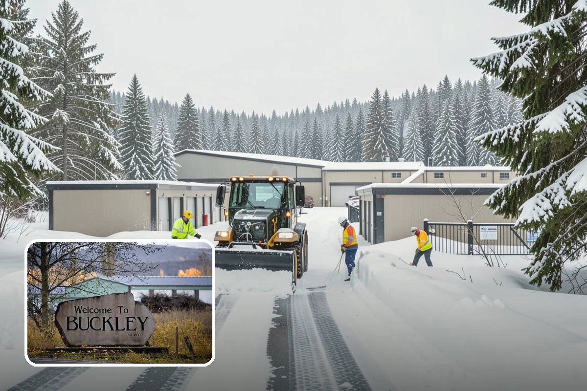 On-Demand Snow Removal in Buckley, Pierce County, WA - Charges only for storms that actually drop snow