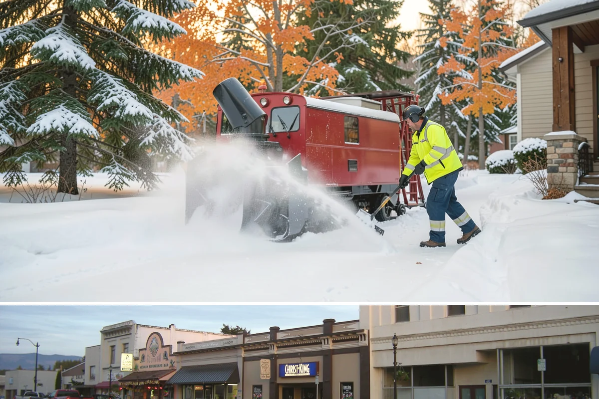 On-Demand Snow Removal in Burlington, Skagit County, WA - Program our number in early winter so on-demand help is ready whenever a storm finally arrives.