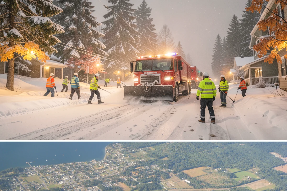 On-Demand Snow Removal in Coupeville, Island County, WA - Program our number in early winter so on-demand help is ready whenever a storm finally arrives.