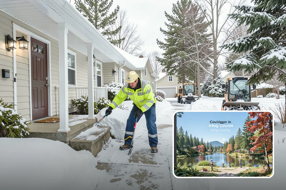 On-Demand Snow Removal in Covington, King County, WA - Charges only for storms that actually drop snow