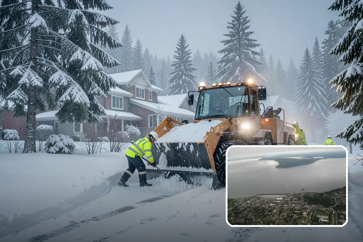 On-Demand Snow Removal in Des Moines, King County, WA - Charges only for storms that actually drop snow