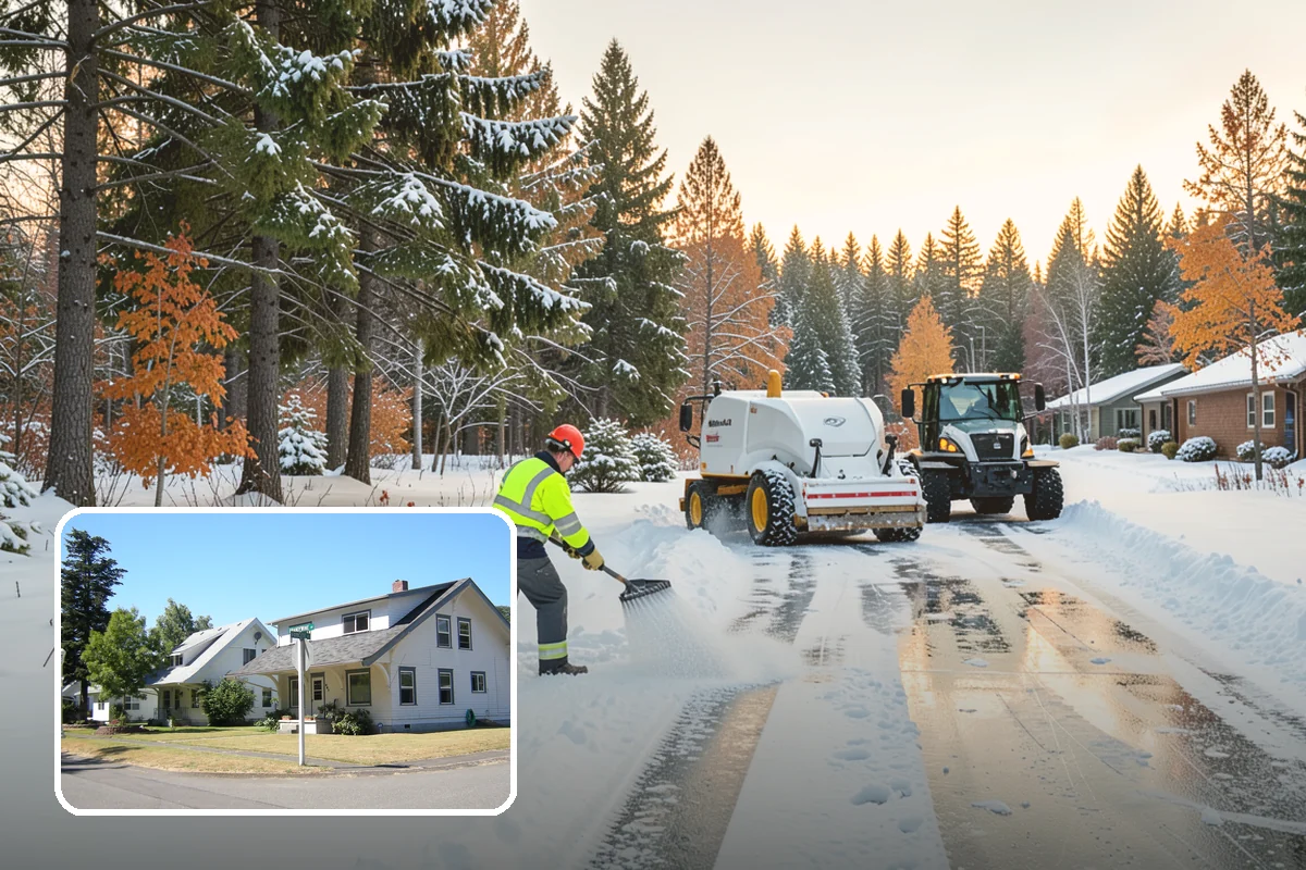 On-Demand Snow Removal in DuPont, Pierce County, WA - Charges only for storms that actually drop snow