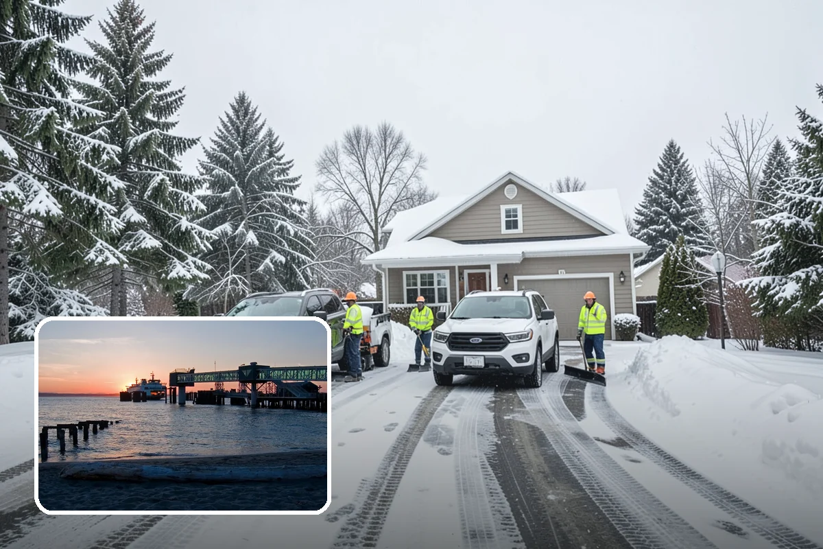 On-Demand Snow Removal in Edmonds, Snohomish County, WA - Charges only for storms that actually drop snow