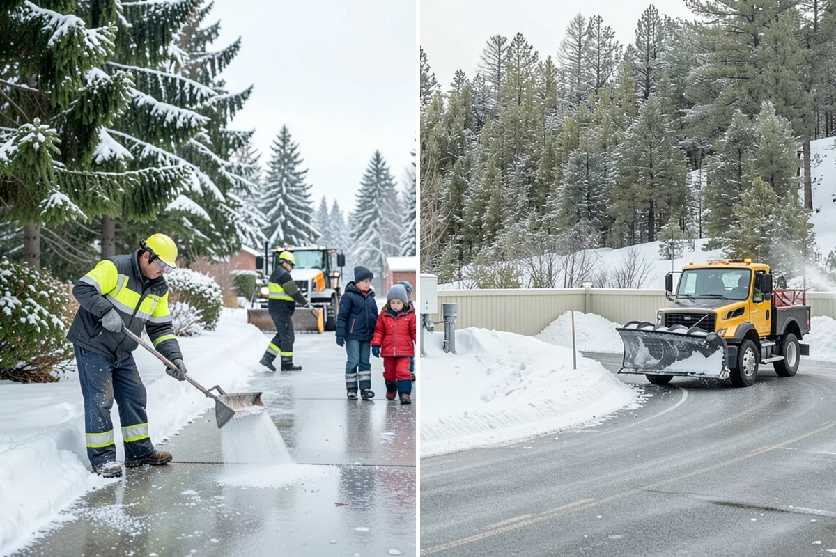 On-Demand Snow Removal in Everett, Snohomish County, WA - You call when a storm warrants clearing
