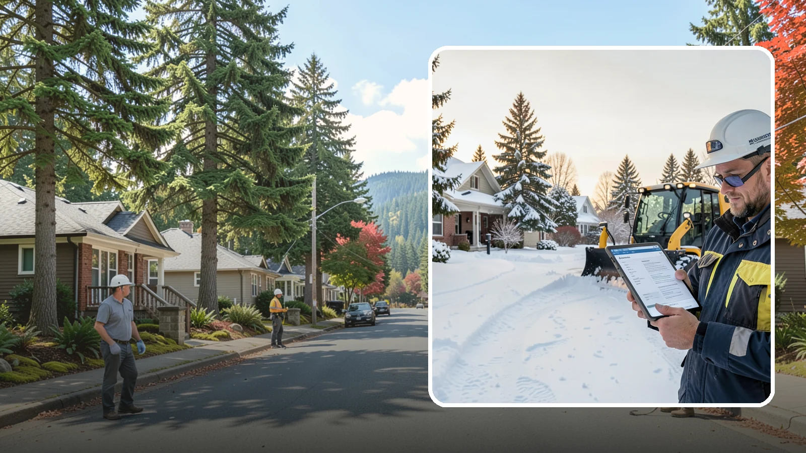 On-Demand Snow Removal in Hunts Point, King County, WA - We clear your property on demand, storm by storm, with no seasonal commitment required.