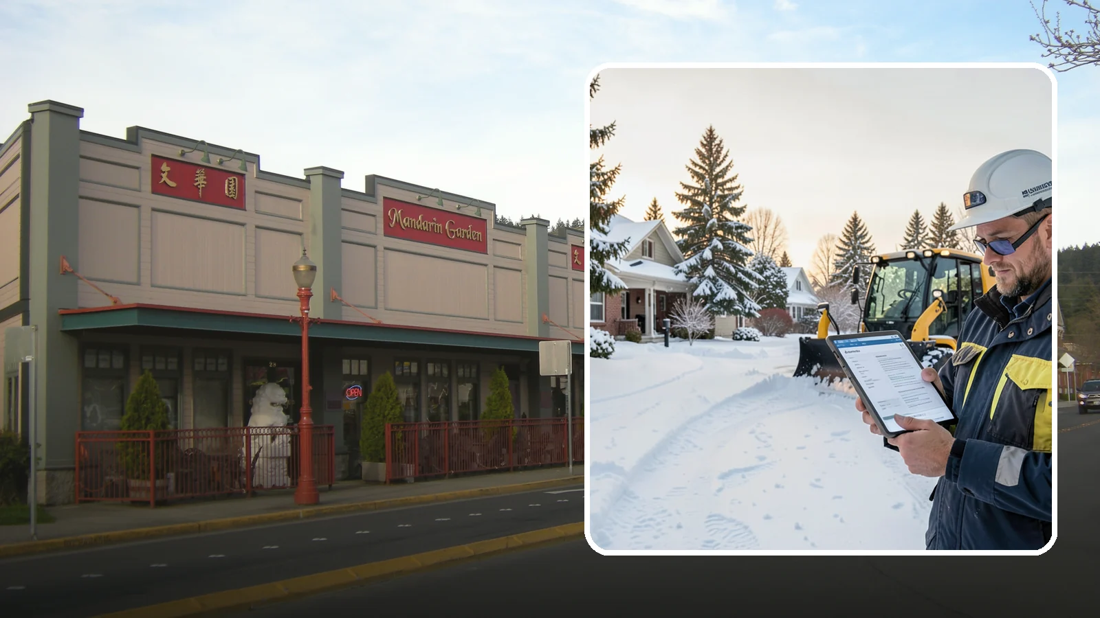 On-Demand Snow Removal in Issaquah, King County, WA - We clear your property on demand, storm by storm, with no seasonal commitment required.