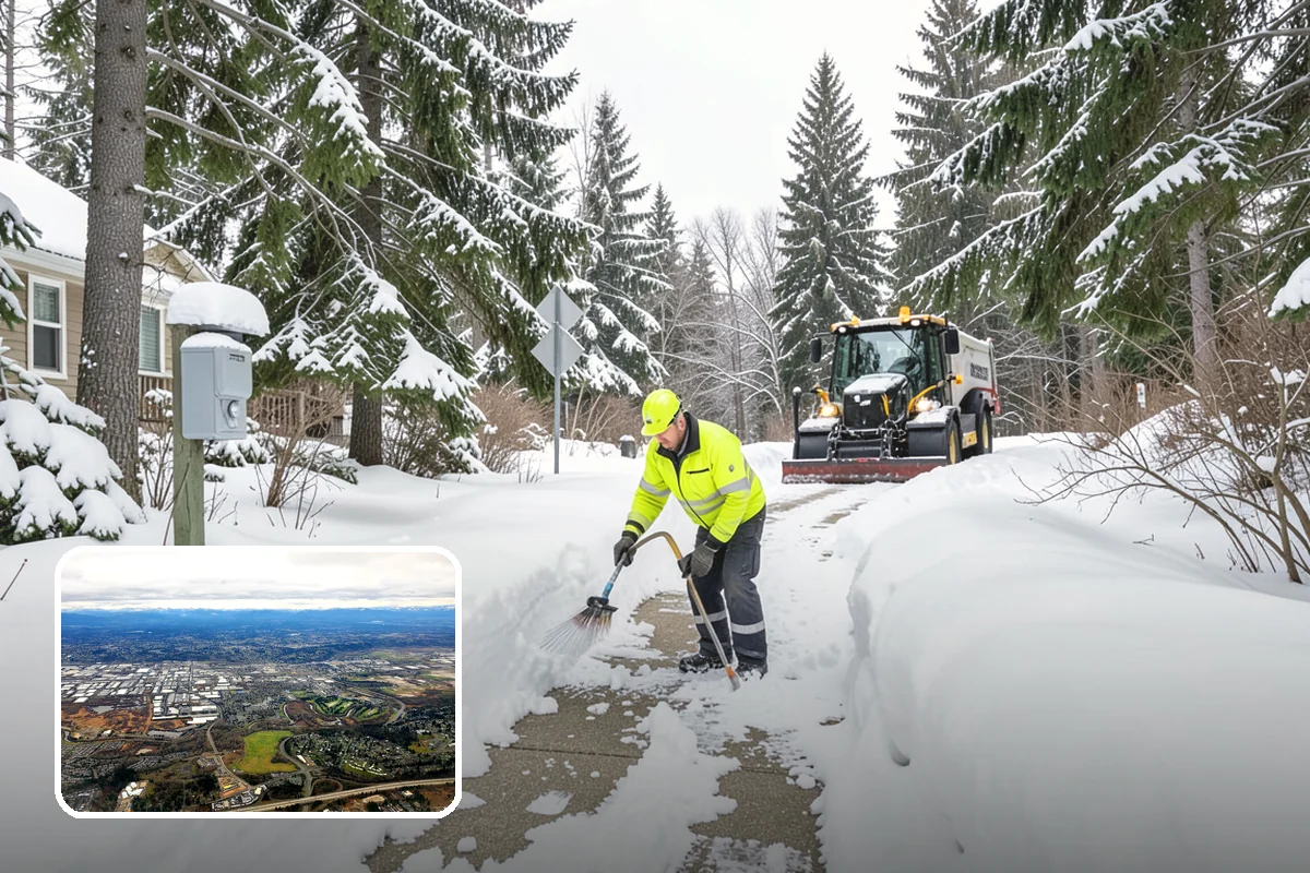 On-Demand Snow Removal in Kent, King County, WA - Charges only for storms that actually drop snow