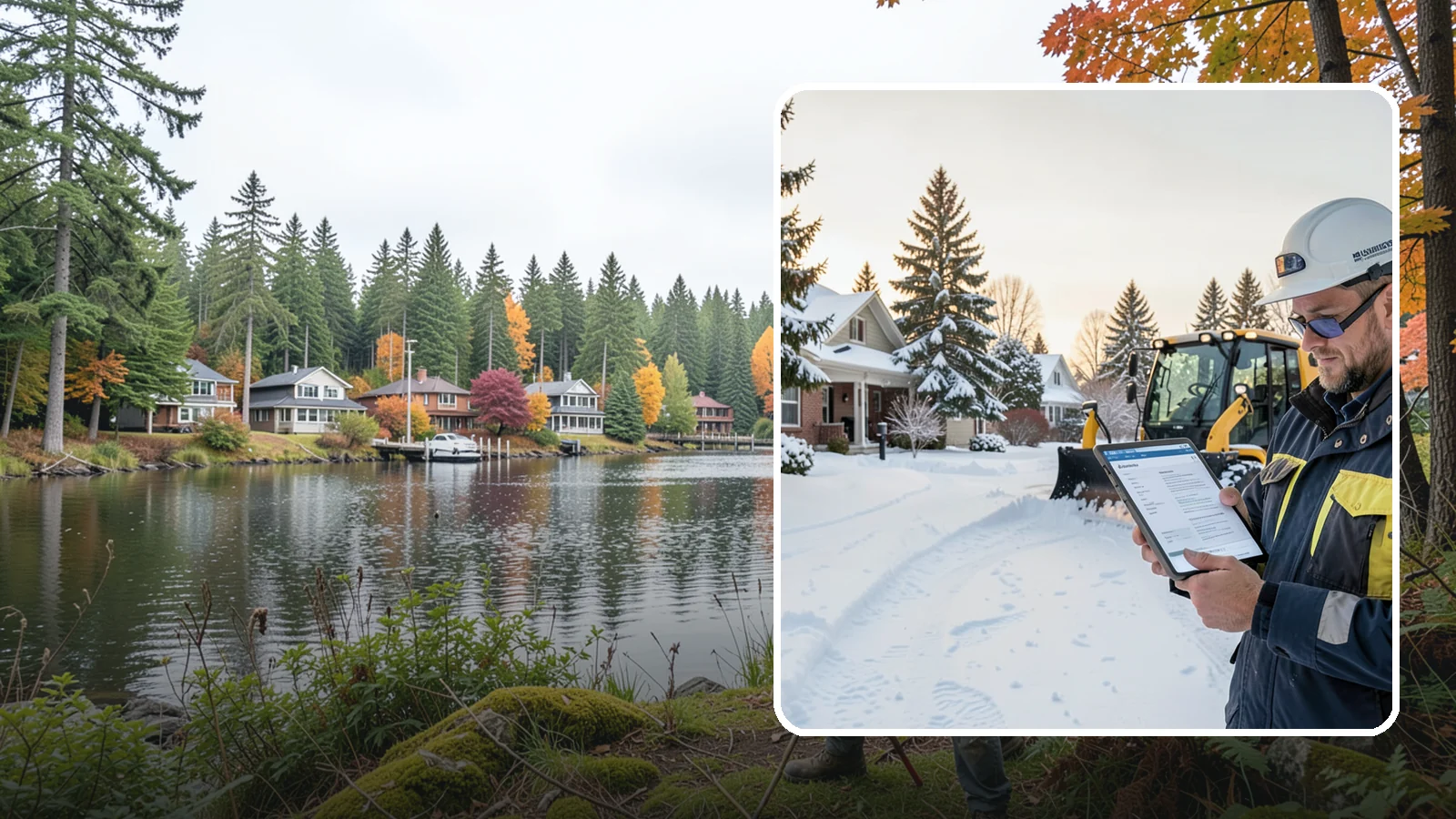 On-Demand Snow Removal in La Conner, Skagit County, WA - We clear your property on demand, storm by storm, with no seasonal commitment required.