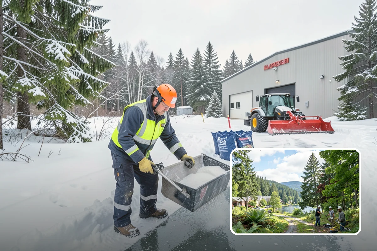 On-Demand Snow Removal in Lake Forest Park, King County, WA - Charges only for storms that actually drop snow