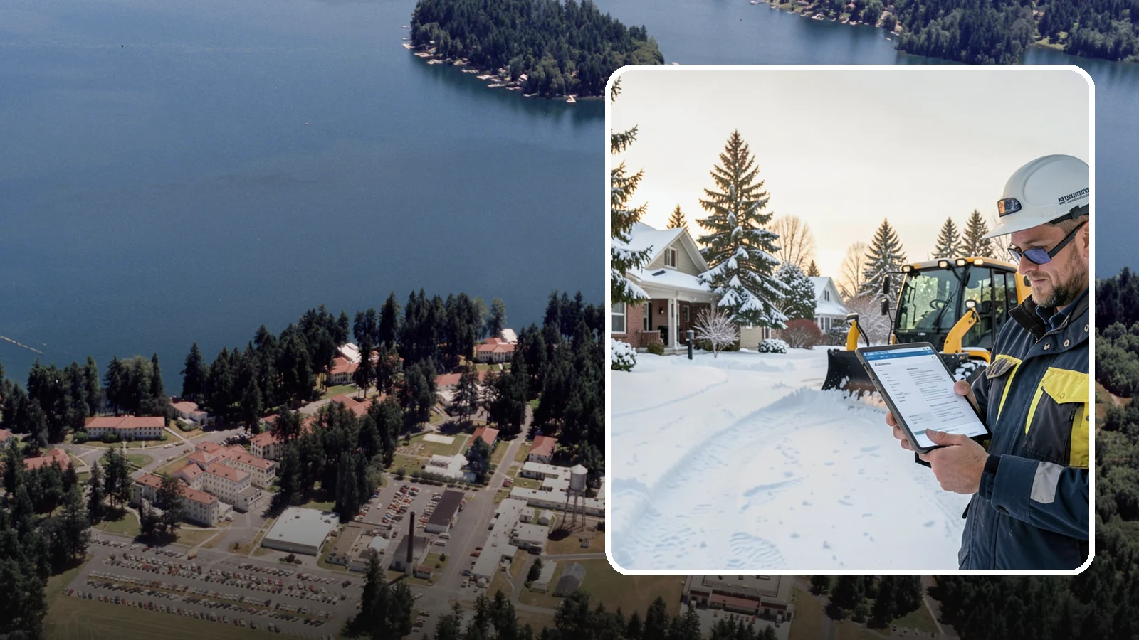 On-Demand Snow Removal in Lakewood, Pierce County, WA - We clear your property on demand, storm by storm, with no seasonal commitment required.